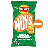 That’s Nuts Walkers Salt & Vinegar Peanuts Grab Bag Case 20x40g - Image 3