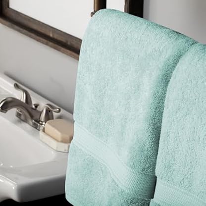 Superior 900 Madison TS Handtuch-Set, Baumwolle, Sea Foam, 6 Piece Towel – Bild 8