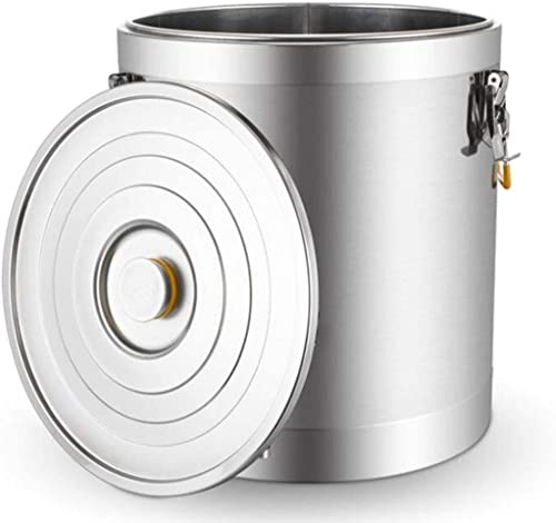 �X�e�����X�ۉ����A��e�ʒ����o�P�c�A10-60L��d�ۉ��� ���H�X���� �t�@�N�g���[���X�g���� (Color : Without faucet, Size : 40L)