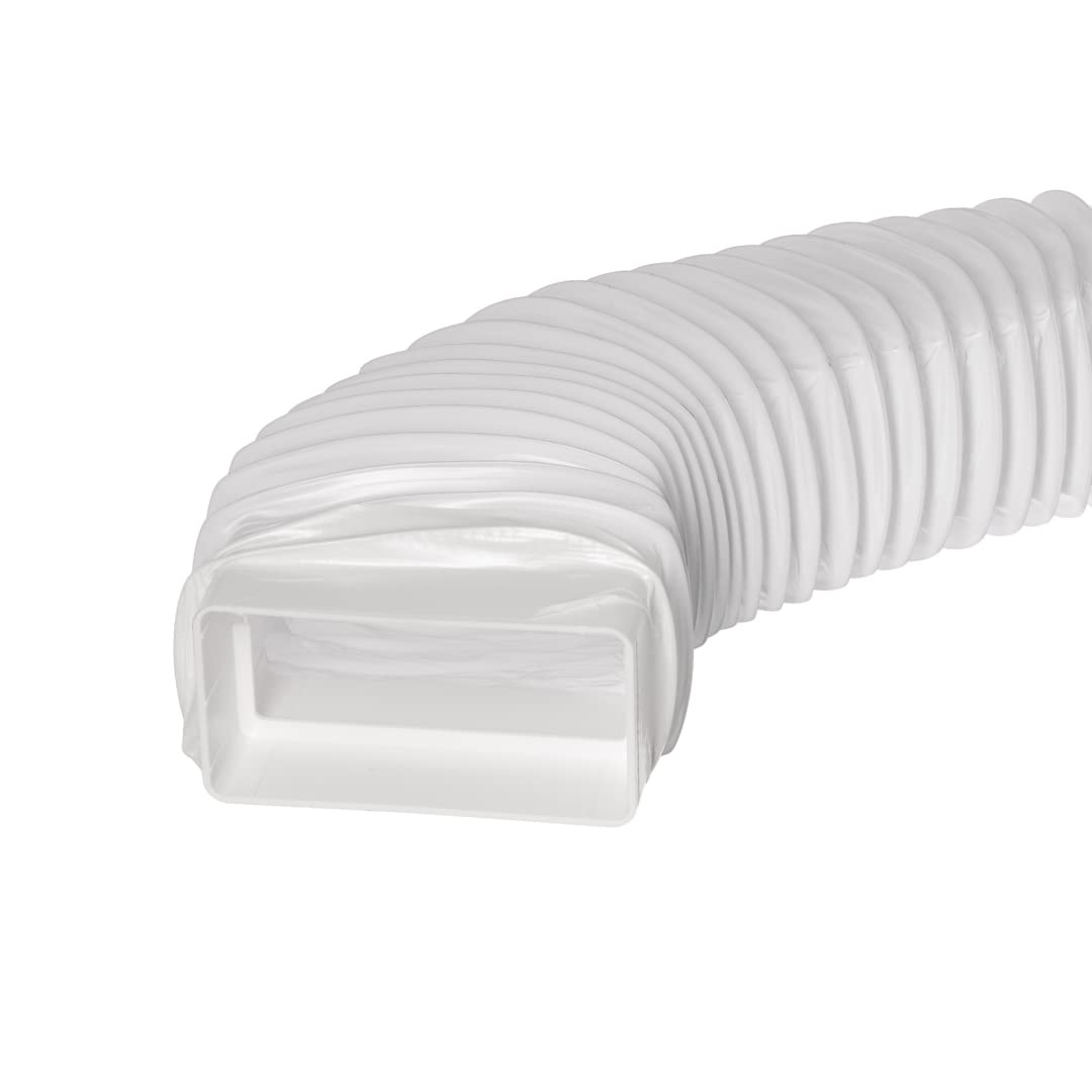 Tubo Flessibile Ventilazione 220x55 Mm - PVC Bianco, 50 Cm - Foto 6
