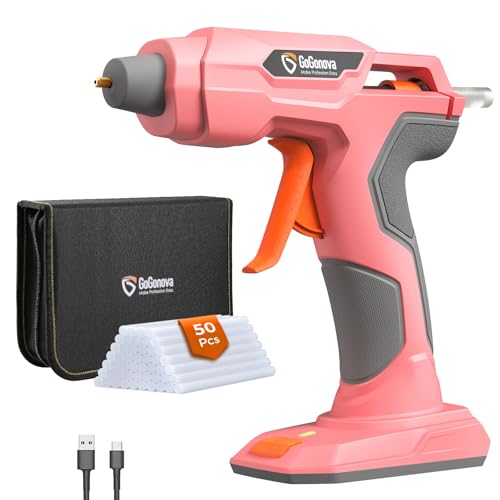 GOGONOVA Cordless Hot Glue Gun.