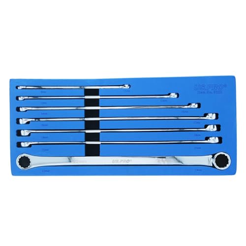 Clé à douille Aviation AB Tools pour lits clos kit 7 pièces