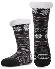 Snowflake Deer Black