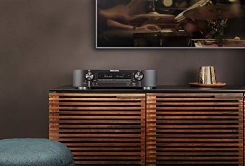 Marantz NR1710 UHD AV Receiver (2019 Model) – Slim 7.2 Channel Amp | Wi-Fi, Bluetooth, HEOS + Alexa | Auto Low Latency Mode for Xbox One | Immersive Movies, Music & Gaming | Smart Home Automation - Thumbnail 4