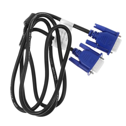 Cable VGA de alta durabilidad en pack de 2 unidades para evitar interferencias en tu proyector
