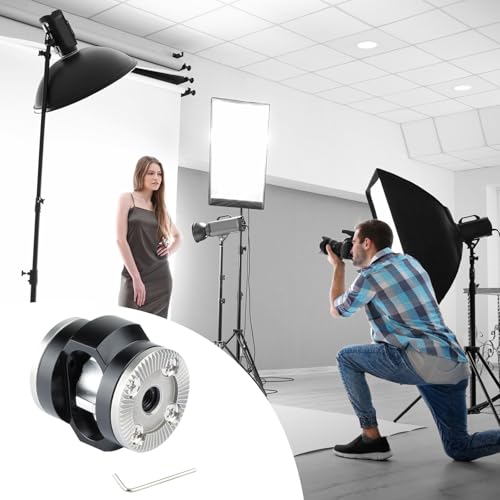 Image of Gear Extension Standard Rosette Mount Adapter with Thread Nut Various Camera Accessory for Video Equipment