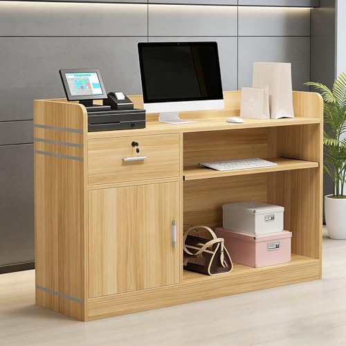 ZEOPLE ���W�J�E���^�[ ��t�J�E���^�[ MDF�����x�@�۔� �ۂ݂�тт��G�b�W �ؐ��̃��Z�v�V�����f�X�N ���W�X�^���h ���Z�v�V���� �g�ݗ��Ă��ȒP ���W�V���b�v �����ȃC���^�[�l�b�g�Z���u �g�����f�B�ȏ����ȃt�����g�f�X�N�J�E���^�[ �X�[�p�[�t����