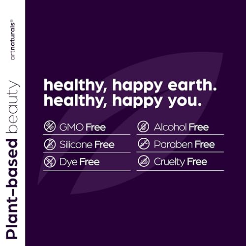 artnaturals Purple Shampoo and Conditioner Set – (2 x 16 Fl Oz / 473ml) – Protects, Balances and Tones – Bleached, Color Treated, Silver, Brassy and Blonde Hair - Sulfate Free