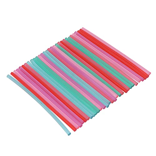 30 Pcs Colored Hot Glue Sticks, 0.27 X 7.7 Inch Glue Sticks Hot Melt Glue Sticks Craft Hot Glue Sticks Sealing Wax Sticks for Glue Gun