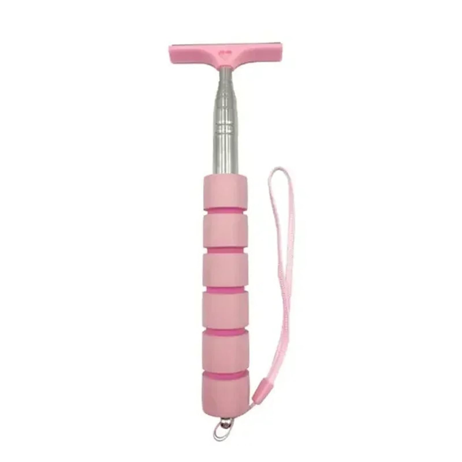 Car rearview mirror wipers Rearview Mirror Windscreen Wiper Retractable Portable Rubber Squeegee(Pink)