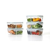Glasslock Duo 5 Piece Clear Tempered Glass...