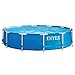 Produktbild Intex Pool Metallrahmen , Blau, Rundrohr (ø) 3,66 x (h) 0,76m