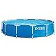 Gartenpool Intex Metallrahmen, Blau, Rundrohr 3,66 m Durchmesser