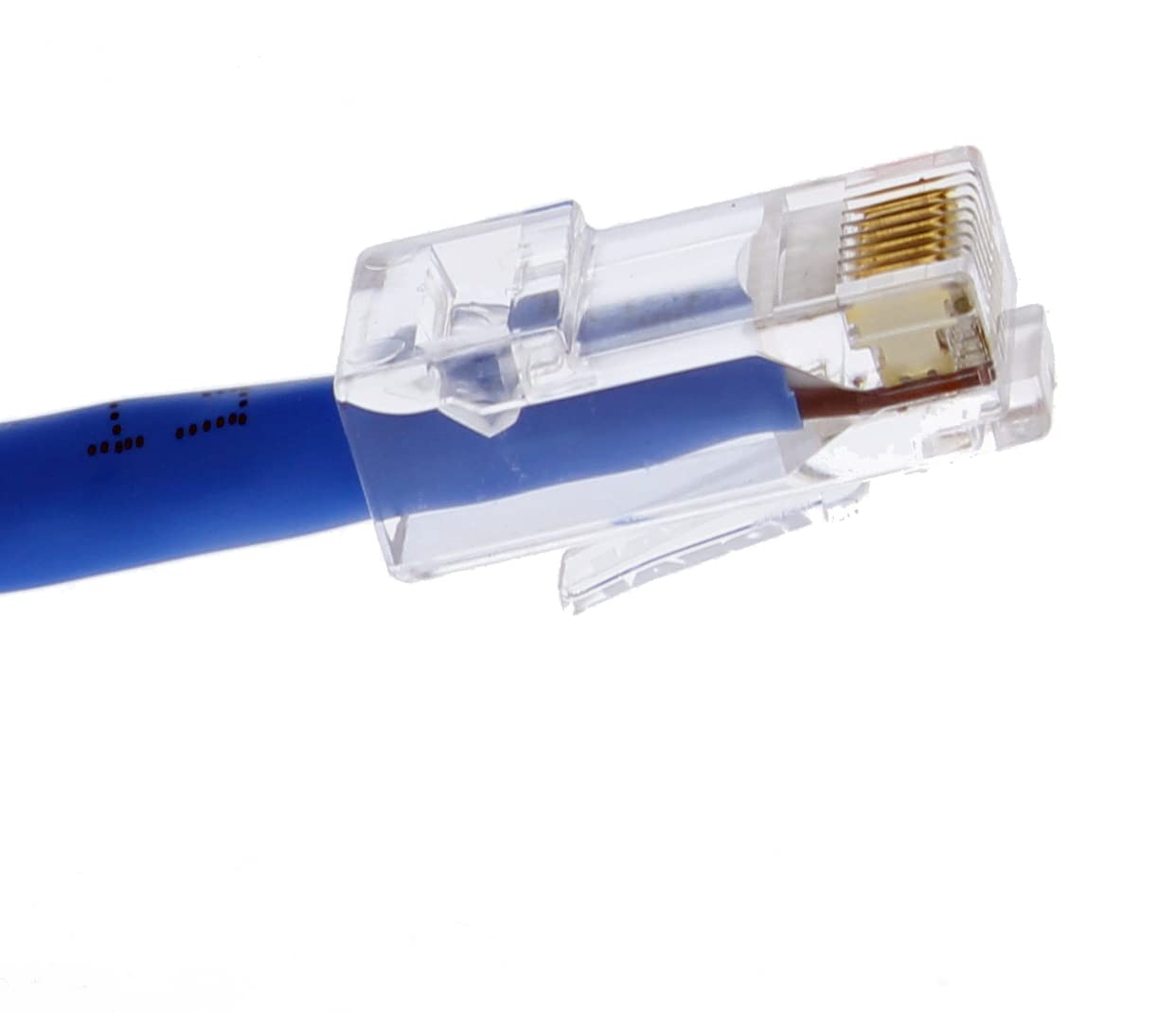 Ideal Electrical 85-362 8P8C Single Piece Modular Plug Connector, RJ-45 Connector for CAT6, Twisted Pair 250 MHz Cables, 50 Connectors