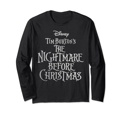 T-shirt Disney L'Étrange Noël de Monsieur Jack à manches longues en coton