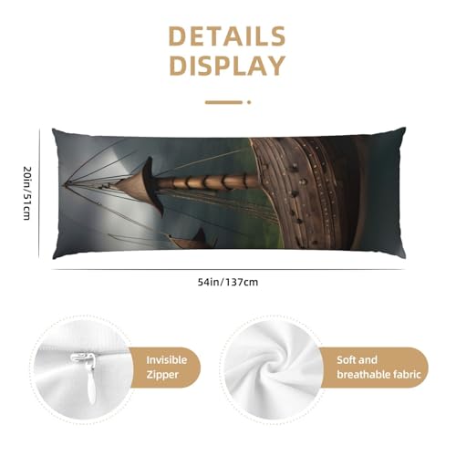 Housse de coussin Vikings motif drakkar pour sublimer votre canapé - 4