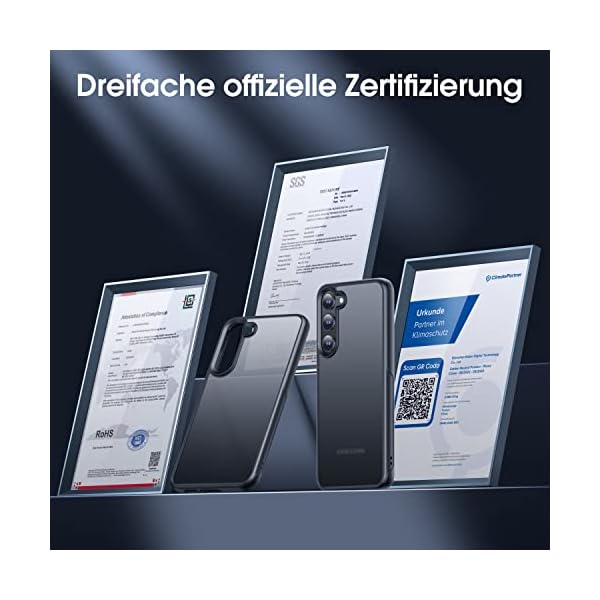 CASEKOO Matt Power für Samsung Galaxy S23 Plus Hülle 2023 [SGS-Militärschutz] Stoßfeste Kratzfeste Schutzhülle (Anti… – Bild 8