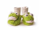 Babyschuhe Frosch, grün, 9 cm, 0-6 Monate
