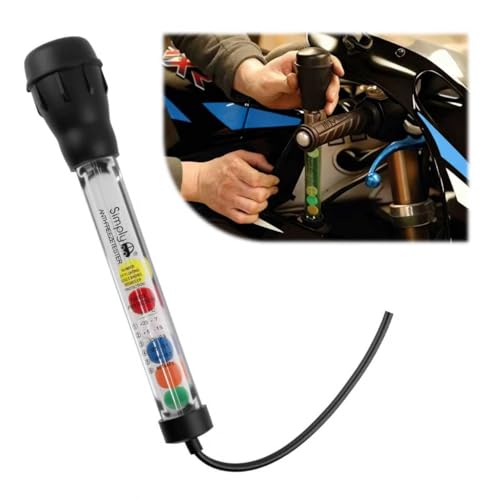 VKQTS Antifreeze Tester Automotive Professional Antifreeze Coolant Tester with Color-Coded Floats Portable Antifreezes Testers for Coolant Car Truck Engine Anti-Freeze Protection