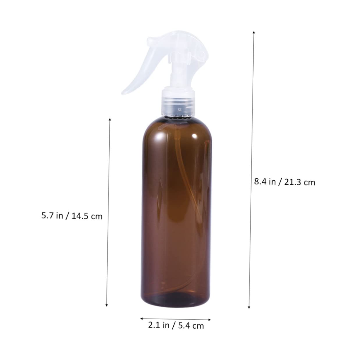 Baluue 3er-set Friseur-sprühflaschen 300 Ml Kunststoff Nachfüllbar Wassersprüher Auslaufsicher Leicht Einfach Zu Verwenden Für Haarstyling Halt 3 Stück X 3
