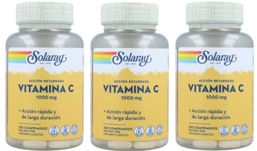 Vitamina C 1000 mg A/R - 100 comprimidos (Pack 3 u.)