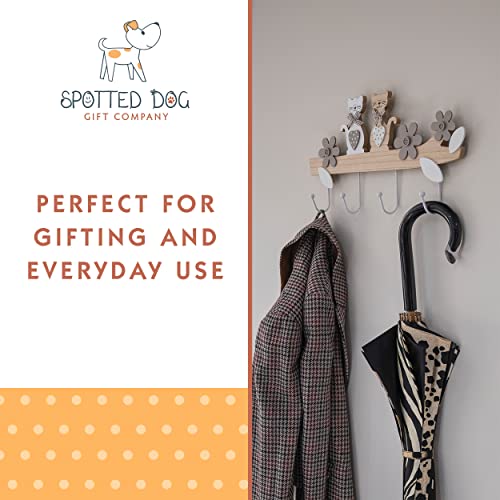 SPOTTED DOG GIFT COMPANY Coat Hooks Wall Mounted Coat Rack - Image 4
