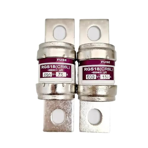 Fusible RGS18 CR6L 600V 75A fusion rapide pour la sécurité des circuits