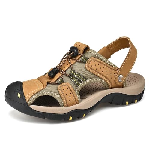 Mens Sandals Genuine Leather Summer Beach Men Casual Shoes Outdoor Big Size Shoes3