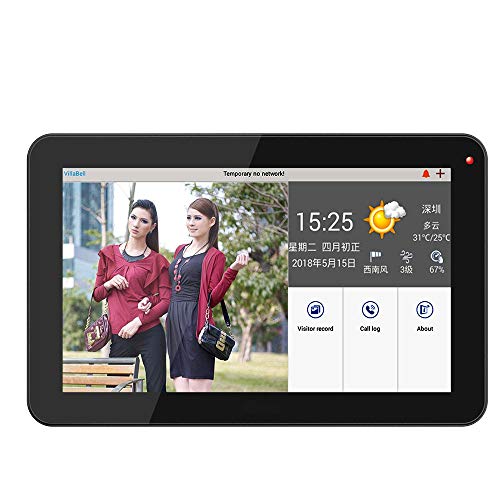 Wireless WiFi 9 Zoll Inneneinheit Video-Türsprechanlage Intercom-System Türklingel