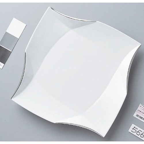 Platos de cerámica 12 piezas 30.3x30.3x3.8cm