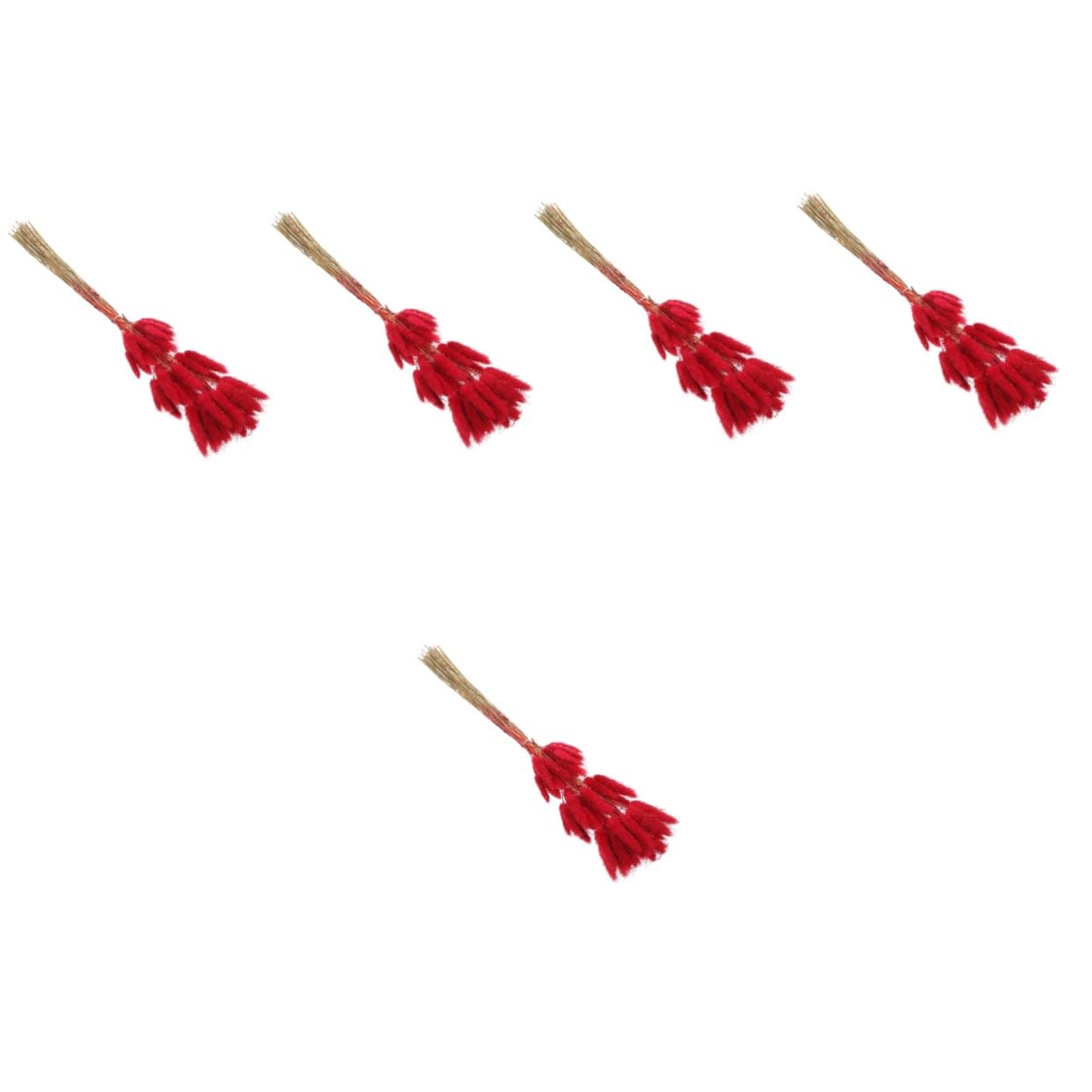 Zerodeko 300stücke Deko Hasenschwänze Getrocknete Blumen Für Hochzeitsarrangements Tischdekoration Badezimmer Und Romantisches Und Farbenfrohes Naturdekor