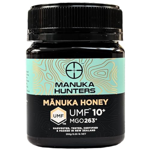 Image of Manuka Honey UMF 10+ (MGO 263+) 250g | UMF Certified | Medical Grade | 100% Raw Organic Manuka Honey from New Zealand