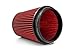 Rough Country Cold Air Intake Replacement Filter, Premium Washable Clamp-On Air Filter - 5-7/8