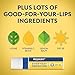 Herpecin L Lip Balm Stick; Cold Sore Sun & Fever Blisters and Chapped Lips Relief Lip Balm with SPF30, Lemon Balm, and Lysine, 0.1oz