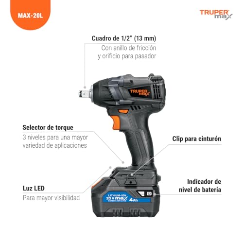 Llave de impacto Truper 11 Imagen adicional