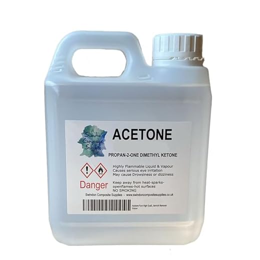 1 Litre Acetone Nail Varnish Remover