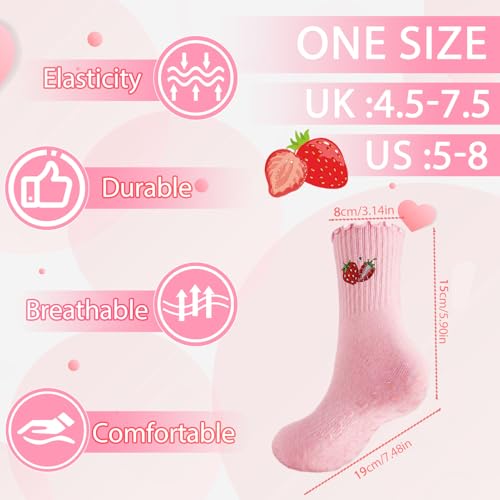 Image of Pilates Grip Yoga Socks for Women Cute Non Slip Socks