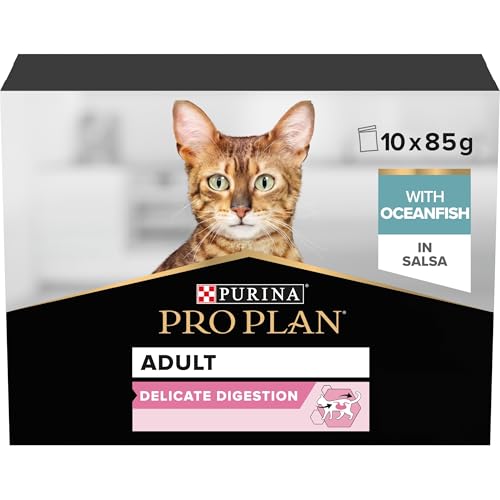 Pro Plan Feline Delicate Pescado del Oceano 10x85gr