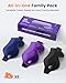 3 Pack Sleep Masks for Women & Men: True Blackout Eye Mask for Sleeping, 3D Contoured Zero Eye Pressure, Lash-Friendly (Blink Freely), Side Sleeper Comfort, Adjustable Strap Blindfold, Night Eye Cover