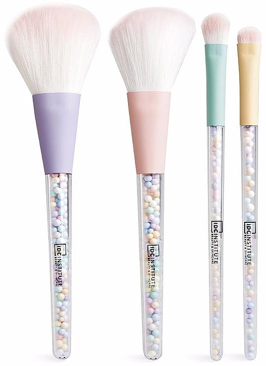 Idc Institute Makeup Brushes & Blender Set 4Pcs