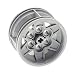 Produktbild 1 x Lego Technic Rad Felge neu-hell grau 43.2 x 26 solo mit 6 Pin Löchern Technik Racing Small Wheel für Set 70816 42041 42029 45544 45560 56908