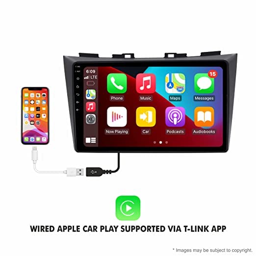 Image of 9 Inch Android 10 Car Stereo for Maruti Suzuki Ertiga (2011-2016) | 2GB RAM 16GB ROM | Apple CarPlay Android Auto | Full HD Display | Bluetooth | GPS | Frame & Reverse Camera Included