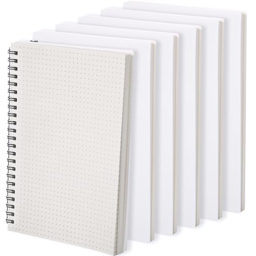 Carnets à spirale A5 Dunzoom pour organiser vos réunions au bureau et vos projets à la maison