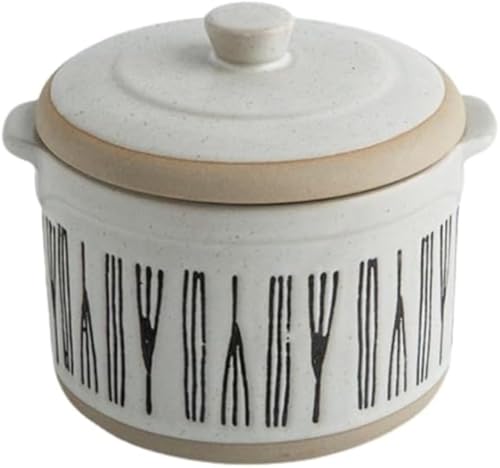 PinkForest 茶わん茶わん蓋つき蒸し器400ml陶器と食器日本のスープカップデザートカップファミリービジネスホテルのレストラン (C)