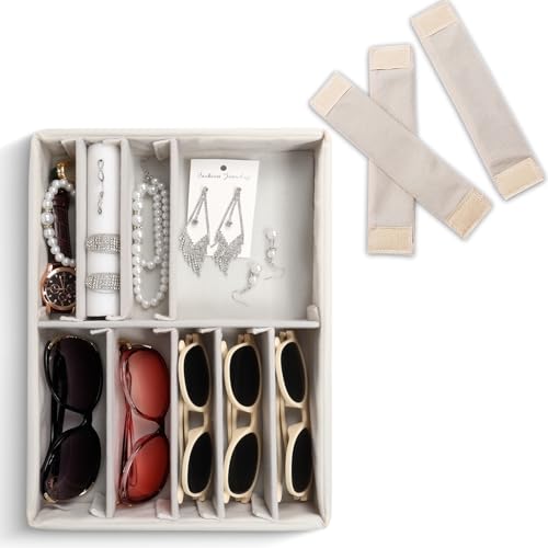Image of Bukere Eyeglasses Storage Display Case Organizer