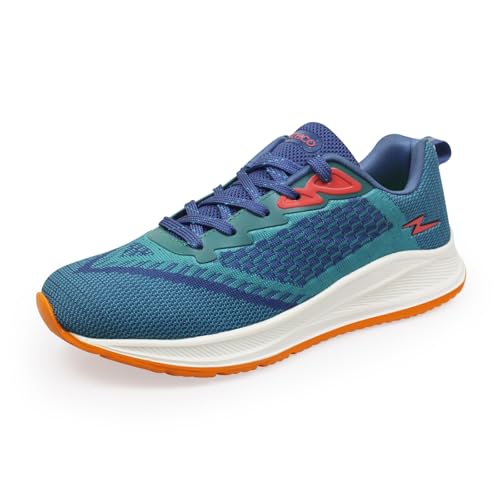 Image of ATHCO Mens Jimmy Memory Foam Insole Shoes|Running|Walking|Training|Gym|Jogging|Sneaker|Athletic|Laceup|Flexible|Lightweight|Dailyuse|Sports|Casual|ExtraSoft|Fitness|Gents Boys