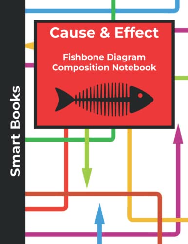 Smart Books - Cause & Effect Fishbone Diagram: Composition Notebo...