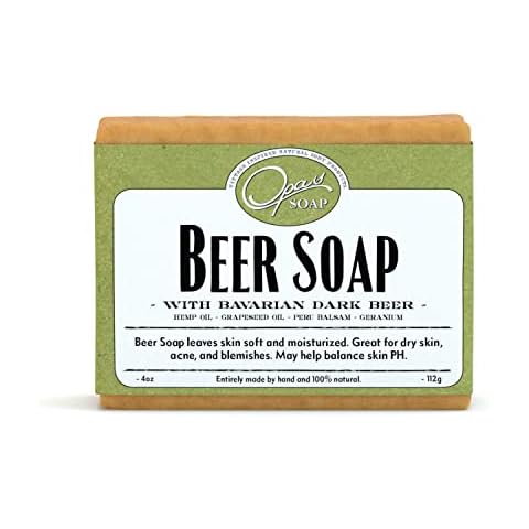 Dark Ale Beer Soap that Smells AMAZING made with Dark Ale German Beer - Great Gift For Beer Lovers! Cover