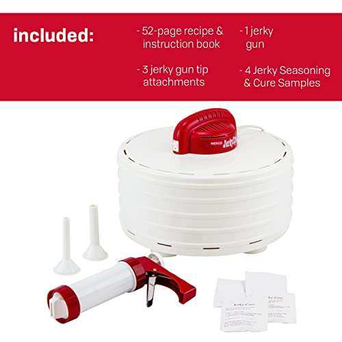 Nesco FD-28JX JerkyXpress Food Dehydrator with Accessories for Beef Jerky, 4 Trays, White by NESCO - Used condition - Image 7
