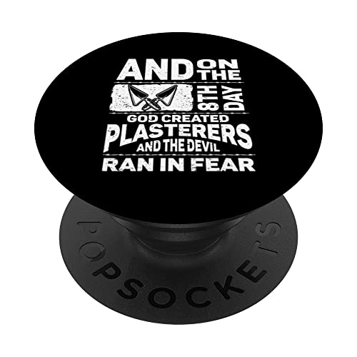 Plasterer PopSockets Swappable PopGrip, Black